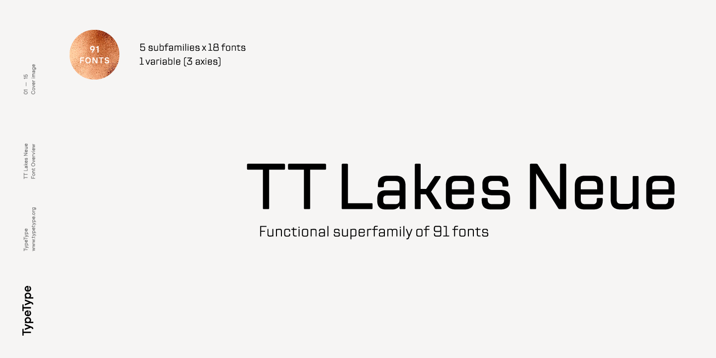 Przykładowa czcionka TT Lakes Neue Condensed #1